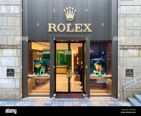 rolex store in tokyo japan.